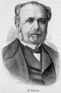 De Talhouet portréja – Henri Martin „Franciaország története” című kötetében alkotó: French School