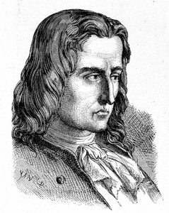 Denis Papin (1647 - 1714) portréja - a Tudományos albumban; jeles tudósok; Grandes felfedezések””” 1896. alkotó: French School