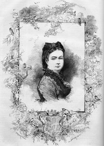 Erzsébet portréja, Mac Mahon (született: Elisabeth de La Croix de Castries alkotó: French School