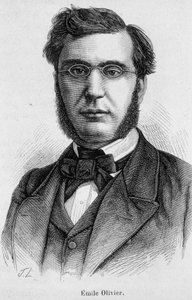 Emile Ollivier (vagy Olivier), francia politikus (1825-1913) portréja – Henri Martin „L