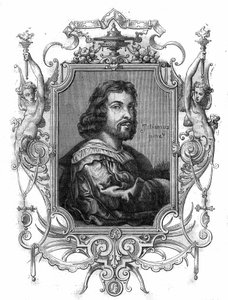 I. Ottó német császár, a Nagy néven ismert portréja (Otton, 912-973). Metszet a „Pápák-királyok-királynők és császárok története évszázadokon keresztül” című könyvébe, Maurice Lachatre alkotó: French School