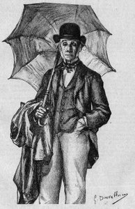 Ernest Legouve (1807-1903) francia költő, regény- és drámaíró, az Academy Francaise tagja portréja. Metszet a január 9-i „La gazette du dimanche”-ban alkotó: French School