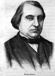 Ernest Renan (1823-1892) portréja – Henri Martin „Franciaország története” című filmjében alkotó: French School