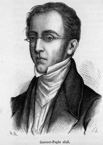 Etienne Joseph Louis Garnier-Pages (Garnier Pages) (1801-1841), francia politikus portréja alkotó: French School