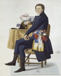 Ferdinand Guillemardet portréja, 1798 alkotó: French School