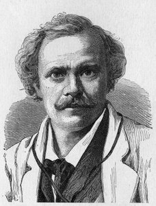 Félix Nadar (1820 - 1910) portréja - a Tudományos albumban; jeles tudósok; Nagy felfedezések””” 1896. alkotó: French School