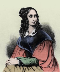 Flora Tristan, Gauguin nagymamája portréja, 1839 alkotó: French School