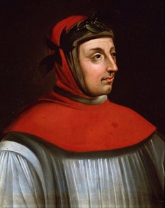 Francesco Petrarca, Petrarka portréja (Festmény alkotó: French School
