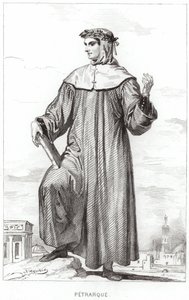 Francesco Petrarch portréja alkotó: French School