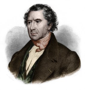 Francois Arago (1786-1853) francia matematikus, fizikus, csillagász és politikus portréja. Louis de Cormenin Timon „” LIBRE DES SporERS” című művében. 1842. Magángyűjtemény. alkotó: French School