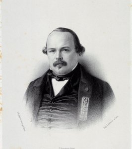 Francois Auguste Perrinon (1812-1861) portréja, a 19. századi Chartres-i Martinique-i helyettes metszet, Musee des Beaux Arts alkotó: French School