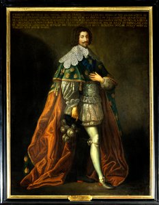 Francois de Bethune, Orval hercege (1598-1678), sőt Franciaországé, Maximilian of Bethune, Sully hercege (1559-1641) fia. 17. századi névtelen festmény. Olajfestmény. Kötelező említés: Sully sur Loire, Chateau de Sully - Fr. portréja alkotó: French School