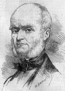 Frederic Millet (1796-1859) francia miniatűr portréja. Metszet a „” Le Monde Illustré”” 133. számában, október 29 alkotó: French School