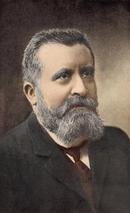 Jean Jaures (1859-1914) francia politikus portréja alkotó: French School