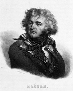 Jean Baptiste Kléber tábornok (1753 - 1800) portréja – Thiers „Revolution francaise” című könyvében. 19. század alkotó: French School