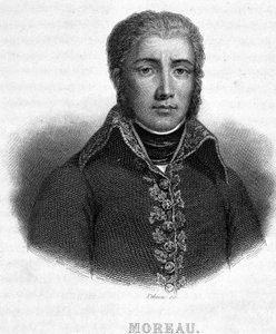 Jean Victor (Jean-Victor) Moreau (1763-1813) tábornok portréja – Thiers „Revolution francaise” című könyvében alkotó: French School