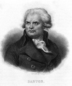 George Jacques Danton (1759-1794) portréja – Thiers „Revolution francaise” című könyvében. 19. század alkotó: French School