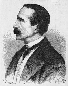Georges Bonelli, a tipográfiai távíró feltalálójának portréja - a „tudomány Albumában”; jeles tudósok; Nagy felfedezések””” 1896. alkotó: French School