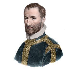 Giovanni Pierluigi da Palestrina (1525-1594) olasz zeneszerző portréja. alkotó: French School