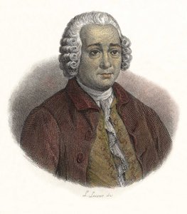 Guillaume Chretien (Guillaume-Chretien) portréja, Lamoignon de Malesherbes (1721-1794) francia magisztrátus. a „Hasznos férfiak portréi” című részben alkotó: French School