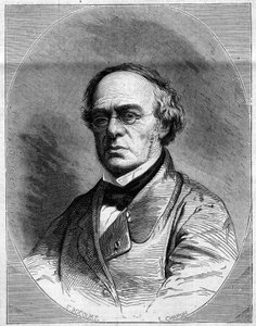 Halevy (Jacques Fromental Levy) (1799-1862), francia zeneszerző portréja. Metszet a „” The Illustrated World”” 259. számában, március 29 alkotó: French School