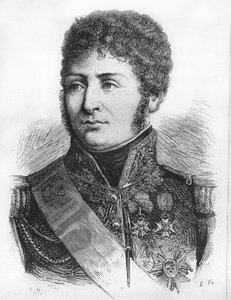 Henri Clarke francia tábornok és politikus portréja (Feltre hercege 1809 alkotó: French School