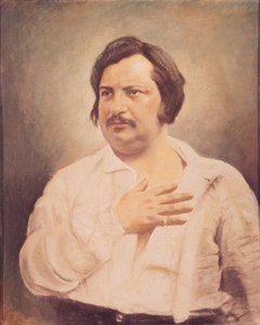 Honore de Balzac (1799-1850) portréja dagerrotípia után