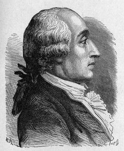 Jacques Alexandre César Charles (1746 - 1823), francia fizikus portréja - a Tudományos albumban; jeles tudósok; Nagy felfedezések””” 1896. alkotó: French School