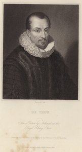 Jacques Auguste de Thou portréja alkotó: French School