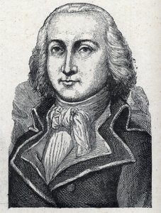 Jean Baptiste Cyrus Adelaide de Timbrune de Thiembronne dit Valencia, valenciai gróf és a francia forradalom tábornoka (1757-1822) portréja. Metszet 1889-ből. Magángyűjtemény. alkotó: French School