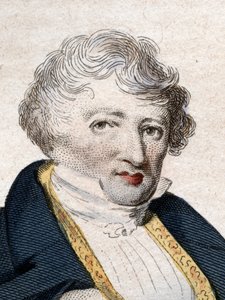 Jean Leopold Nicolas Frederic Cuvier, Georges Cuvier (1769-1832) francia természettudós és zoológus portréja. alkotó: French School