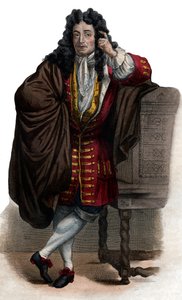 Jean de La Bruyere (Labruyere) (1645-1696) francia esszéista és moralista portréja. alkotó: French School