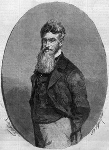 John Brown (1800-1859), a rabszolgaság elleni amerikai aktivista portréja. Metszet a „” Le Monde Illustré”” 140. számában, 1859. december 17. alkotó: French School