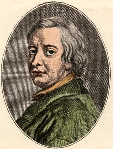 John Dryden angol költő (1631-1700) portréja. alkotó: French School