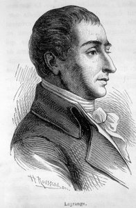 Joseph Louis, Lagrange grófja (1736-1813), francia matematikus portréja – Henri Martin „L