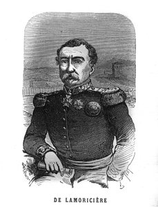 Joseph Vantini, dit Youssouf (1808-1866), francia tábornok portréja. Metszet a „Les Illustrations De L