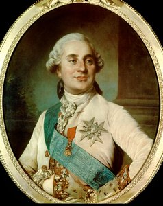 XVI. Lajos király (1754-1793) 30 éves portréja A francia iskola névtelen festménye. 1784. Párizs, Musee Carnavalet. - XVI. Lajos király (1754-1793) portréja 30 évesen. Az angol iskola névtelen festménye. 1784. Carnavalet Múzeum, Párizs alkotó: French School