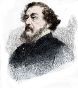Leon Gozlan francia újságíró és regényíró portréja (1803-1866). alkotó: French School