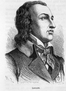 Lescure, Vendée vezetőjének (1766-1793) portréja – Henri Martin „Franciaország története” című művében alkotó: French School