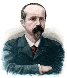 Louis Jean Baptiste Lepine (1846-1933) portréja, francia ügyvéd és a Lepine-verseny politikus feltalálója. alkotó: French School