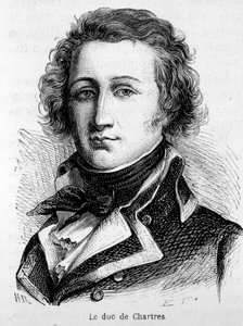 II. Lajos Fülöp József, Orléans és Chartres hercegének, Philippe Egalité néven ismert portréja alkotó: French School