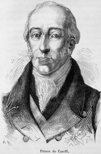 V. Lajos Joseph de Bourbon-Conde (1736-1818), Conde nyolcadik hercegének, francia hadiembernek portréja – Henri Martin „L
