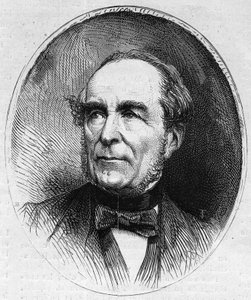 Louis Vitet (1802-1873) francia politikus portréja. Metszet a „” Le Monde Illustré”” 844. számában, 1873. június 13. alkotó: French School