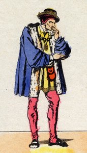 XI. Lajos (1423-1483), francia király portréja. alkotó: French School