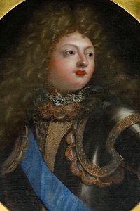 Louis le Dauphin portréja (Louis The Dolphin) alkotó: French School