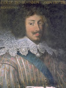Bourbon Lajos (1604-41) Soissons gróf portréja