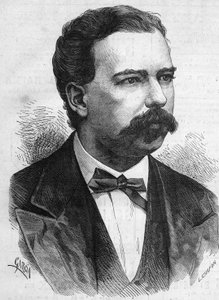 Manuel Pardo (1834-1878), 1872 és 1876 között Peru elnökének portréja. Metszet a „” Le Monde Illustré”” 1132. sz.-ban, 1878. december 7.. alkotó: French School