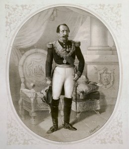 III. Napóleon portréja (1808-1873) alkotó: French School