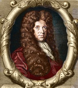 Neremiah Grew (1641-1721) portréja. angol botanikus. alkotó: French School