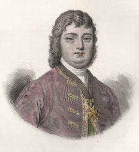 Nicolas Roze dit le Chevalier Roze (1675-1733), francia katona és kormányzó portréja. in "Portraits des Hommes Useful". alkotó: French School